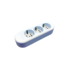 LEGRAND 3x2P+F elosztósor vezeték nélküli, fehér