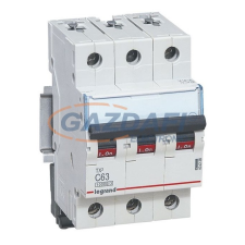 LEGRAND 403403 TX3 kismegszakító 3P B20 6000A/6kA BIC villanyszerelés