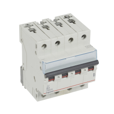 LEGRAND 403411 TX3 Kismegszakító. 4P, 3A, B karakterisztika, 6kA villanyszerelés