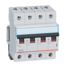 LEGRAND 403418 TX3 Kismegszakító. 4P, 20A, B karakterisztika, 6kA villanyszerelés