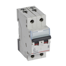 LEGRAND 403518 TX3 Kismegszakító. 2P, 0,3A, C karakterisztika, 6kA villanyszerelés