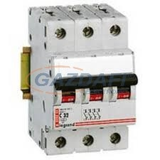 LEGRAND 403536 TX3 kismegszakító 3P C0,5 6000A/6kA BIC villanyszerelés