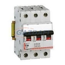 LEGRAND 403547 TX3 kismegszakító 3P C25 6000A/6kA BIC villanyszerelés