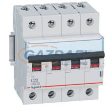 LEGRAND 403562 TX3 kismegszakító 4P C16 6000A/6kA BIC villanyszerelés