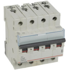 LEGRAND 403567 TX3 Kismegszakító. 4P, 50A, C karakterisztika, 6kA (403567) villanyszerelés