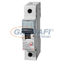 LEGRAND 403721 TX3 kismegszakító 1P D16 6000A/6kA BIC villanyszerelés
