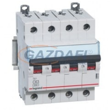 LEGRAND 403768 TX3 kismegszakító 4P D6 6000A/6kA BIC villanyszerelés