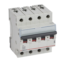 LEGRAND 403776 TX3 kismegszakító 4P D40 6000A/6kA BIC villanyszerelés