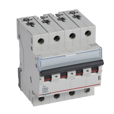 LEGRAND 403777 TX3 kismegszakító 4P D50 6000A/6kA BIC villanyszerelés