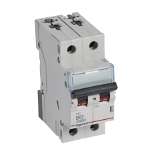 LEGRAND 404118 TX3 kismegszakító 2P B63 10000A/10kA BIC villanyszerelés
