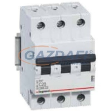 LEGRAND 404124 TX3 kismegszakító 3P B10 10000A/10kA BIC villanyszerelés