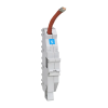 LEGRAND 404517 HX3 vezetékezhető foglalat DX3/DX 1P 1,5 mod/pólus széles készülékhez - L1