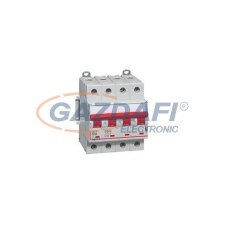 LEGRAND 406544 DX3-IS terheléskapcsoló 4P 63A villanyszerelés