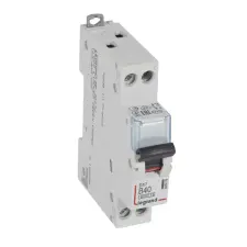 LEGRAND 407479 DX3 kismegszakító 1P+N B40 6000A/10kA villanyszerelés