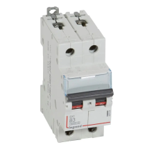 LEGRAND 407504 DX3 kismegszakító 2P B3 6000A/10kA villanyszerelés