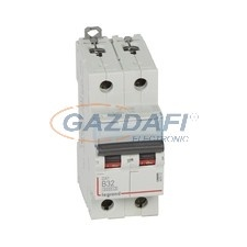 LEGRAND 407512 DX3 kismegszakító 2P B32 6000A/10kA villanyszerelés
