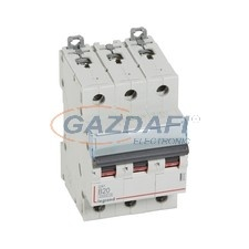 LEGRAND 407562 DX3 kismegszakító 3P B20 6000A/10kA villanyszerelés