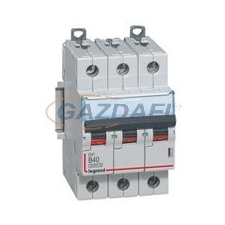 LEGRAND 407565 DX3 kismegszakító 3P B40 6000A/10kA villanyszerelés