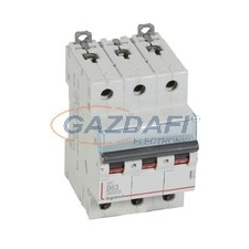 LEGRAND 407567 DX3 kismegszakító 3P B63 6000A/10kA villanyszerelés