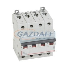 LEGRAND 407618 DX3 kismegszakító 4P B2 6000A/10kA villanyszerelés