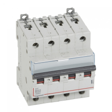 LEGRAND 407629 DX3 Kismegszakító. 4P, 50A, B karakterisztika, 6kA villanyszerelés