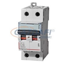 LEGRAND 407800 DX3 kismegszakító 2P C16 6000A/10kA villanyszerelés