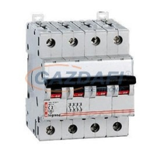 LEGRAND 407922 DX3 kismegszakító 4P C3 6000A/10kA villanyszerelés