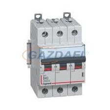 LEGRAND 408087 DX3 kismegszakító 3P D10 6000A/10kA villanyszerelés