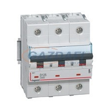 LEGRAND 408705 DX3 kismegszakító 4P C125 10000A/16kA villanyszerelés