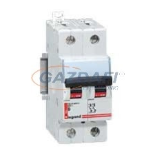 LEGRAND 408934 DX3 kismegszakító 2P B0,5 10000A / 16 kA villanyszerelés