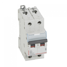 LEGRAND 408939 DX3 Kismegszakító. 2P, 6A, B karakterisztika, 10kA villanyszerelés