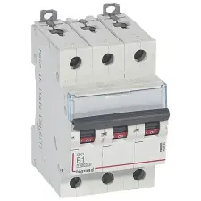 LEGRAND 408984 DX3 kismegszakító 3P B1 10000A / 16 kA villanyszerelés