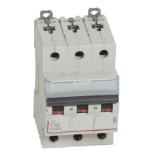 LEGRAND 409254 DX3 Kismegszakító. 3P, 16A, C karakterisztika, 10kA villanyszerelés