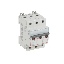 LEGRAND 409501 DX3 Kismegszakító. 3P, 25A, D karakterisztika, 10kA villanyszerelés