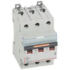 LEGRAND 409730 DX3 kismegszakító 25kA 3P 400V~ B20 villanyszerelés