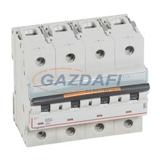 LEGRAND 409747 DX3 kismegszakító 25kA 4P 400V~ B50 villanyszerelés