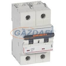 LEGRAND 409775 DX3 kismegszakító 25kA 2P 230/400V~ C80 villanyszerelés