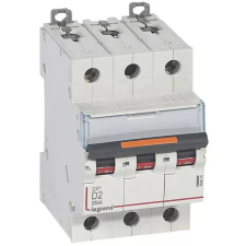 LEGRAND 409830 DX3 kismegszakító 25kA 3P 400V~ D2 villanyszerelés