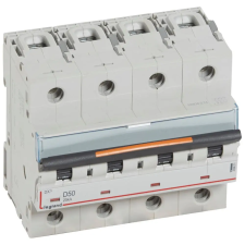 LEGRAND 409851 DX3 kismegszakító 25kA 4P 400V~ D50 villanyszerelés