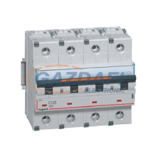 LEGRAND 409889 DX3 kismegszakító 25kA 4P 400V~ MA6,3 villanyszerelés