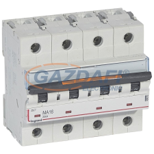 LEGRAND 409892 DX3 kismegszakító 25kA 4P 400V~ MA16 villanyszerelés