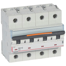 LEGRAND 409892 DX3 kismegszakító 25kA 4P 400V~ MA16 villanyszerelés