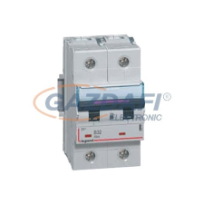 LEGRAND 410152 DX3 kismegszakító 50kA 2P 230/400V~ C40 villanyszerelés