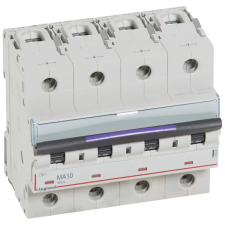 LEGRAND 410260 DX3 kismegszakító 50kA 4P 400V~ MA10 villanyszerelés