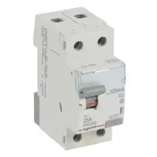 LEGRAND 411564 TX3 áram-védőkapcsoló 2P 25A 100MA A villanyszerelés