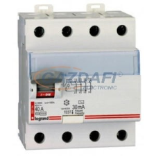 LEGRAND 411576 TX3 áram-védőkapcsoló 2P 63A 300MA A villanyszerelés