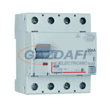 LEGRAND 411577 TX3 áram-védőkapcsoló 2P 80A 300MA A villanyszerelés