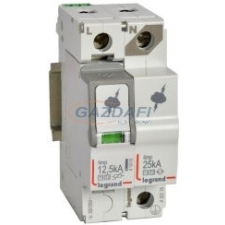 LEGRAND 412276 Túlfeszültség-levezető T1+T2 12,5KA 1P+N NR +SD villanyszerelés