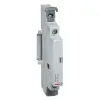 LEGRAND 412429 CX3 segédérintkező 1 modulos 16 és 25 A-es kontaktorokhoz és impulzusrelékhez, NY+Z 5A 250V