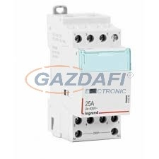 LEGRAND 412533 CX3 moduláris kontaktor 25A 230V 2Z+2Ny villanyszerelés